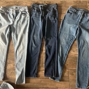 3 pairs super skinny jeans